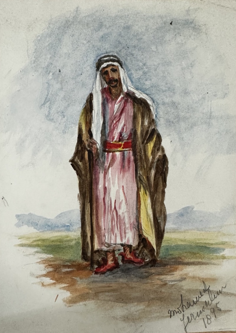 Henrietta Pilkington, Mahomet, Jerusalem 1895