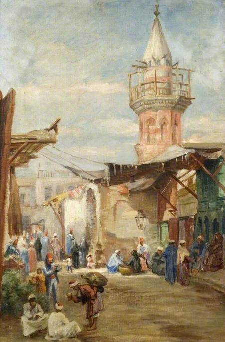 Margaret Thomas, Market, Jerusalem